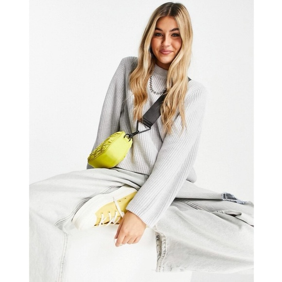 ASOS Sweaters - ASOS // Weekday Cassandra Sweater Grey NWT🌛
